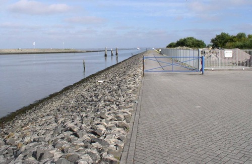 Bensersiel Cottage | Sea urchin (double room) - Gästehaus Fischerhus