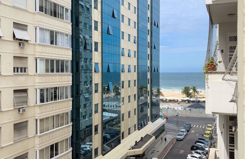 Copacabana Apartment | Sea view, 2 minutes from the beach | FMS601
