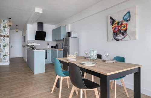 La Baule-Escoublac Apartment | Sea view - Balcony facing the ocean - Flat for 4