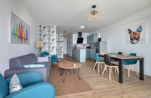 La Baule-Escoublac Apartment | Sea view - Balcony facing the ocean - Flat for 4