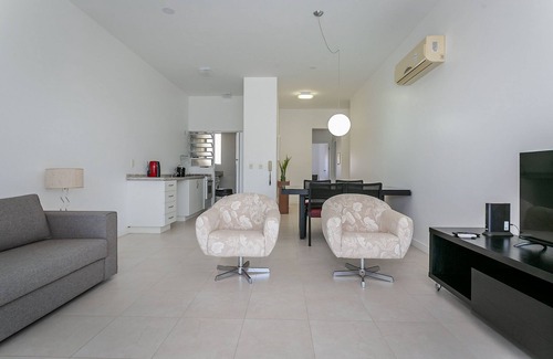 Santinho Apartment | SEA VIEW | Balcony with BBQ Grill #CSA02