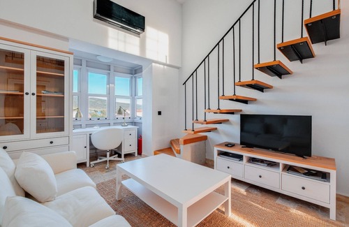 Alacati Apartment | Sea view duplex w terrace in Alacati