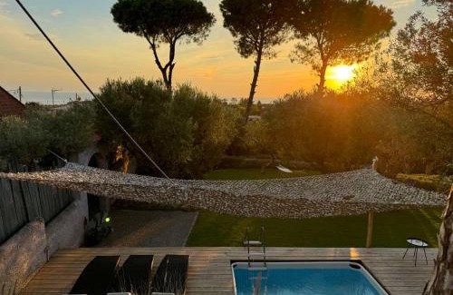 Nea Propontida Villa | Sea view villa in Olive Garden