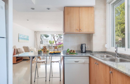 es Bacares Villa | Sea view villa with pool, only 20 metres to the beach of Barcares, Alcudia