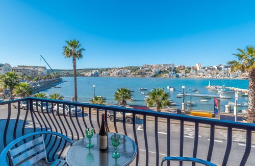 St. Paul's Bay Apartment | Seafront 2 bedroom apt. in St Pauls Bay - Easy Busses/Parking -WiFi - Quiet Area