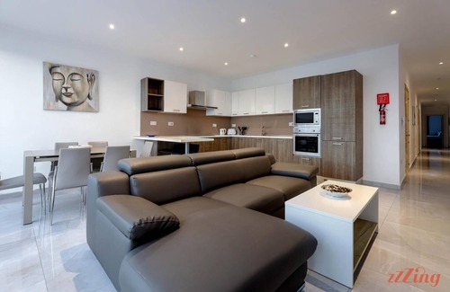 Għadira Apartment | Seafront Penthouse w Unobstructed Sea Views