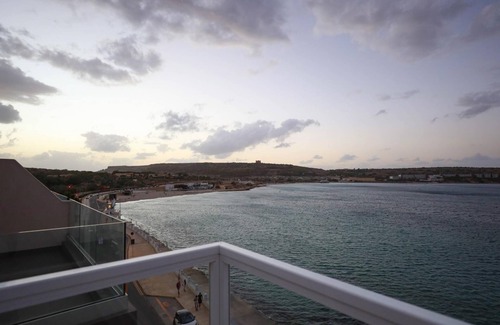 Għadira Apartment | Seafront Penthouse w Unobstructed Sea Views
