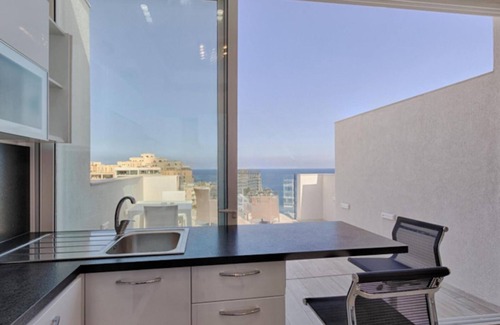St. Julian's Apartment | Seafront Triplex Penthouse Exclusive Luxury Design
