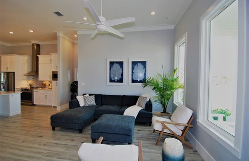 The Shores House | Seaglass Cottage Brand New Cottage located within The Shores, just a short walk to the beach!