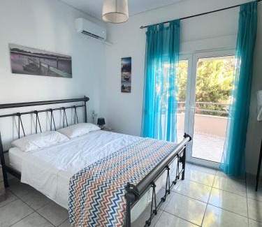 Nees Pagases Apartment | Seaside Villa for 6 people - Alykes Beach