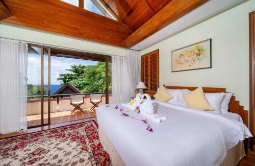 Kata Villa | Seaview 5BR Pool Villa Apsara, Free Breakfast and Full Service, 5 min walk to Kata Beach
