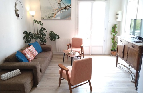 Le Cormier Apartment | Seaview accommodation near Pornic : Au Bord Du Récif