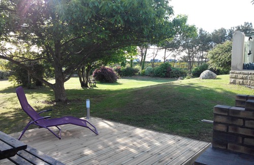 Trevignon House | Seaview, beaches, dunes and port of Trévignon on foot, big closed raised garden