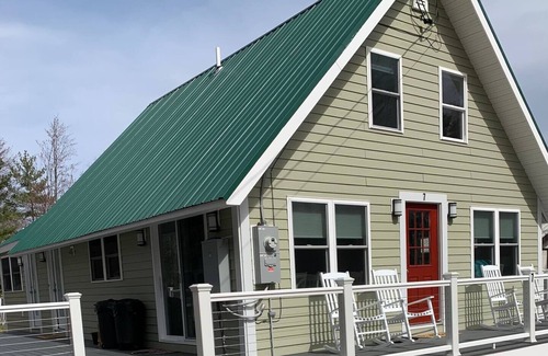 Standish House | Sebago Lake, ME Lakeside Hot Tub just renovatednn