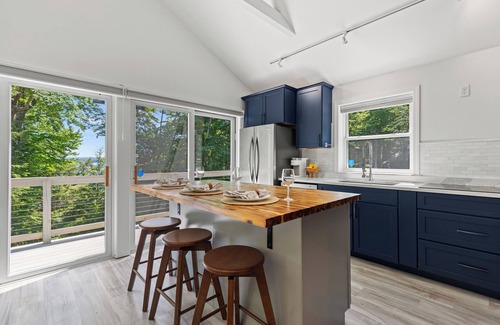 South Casco House | Sebago Lake Treehouse
