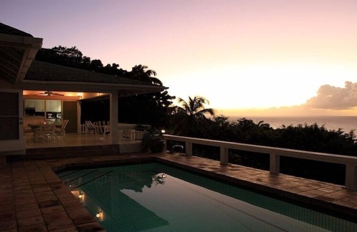 Woodlands Villa | Secluded 2 Bedroom Villa With Breathtaking Views Over the Caribbean Sea