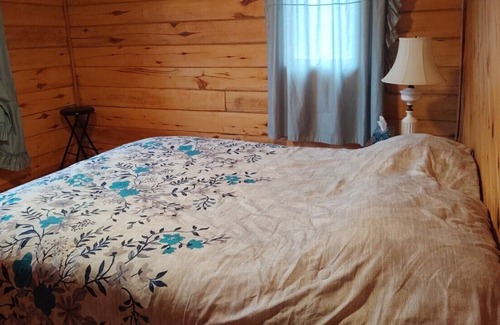 Finlayson Cabin | Secluded 3 bedroom Log Lodge Home w/trails & Private Lake and Pond
