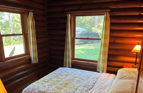 Pine County Cabin | Secluded cabin in the woods on 2000 feet of shoreline. No neighbors.