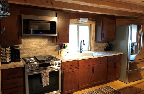 Sextonville Cabin | Secluded cabin in the woods with great views of Mother Natures finest