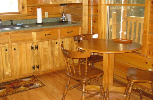 Rogers Cabin | Secluded Cabin with a private waterfall at Spirit Lake and internet