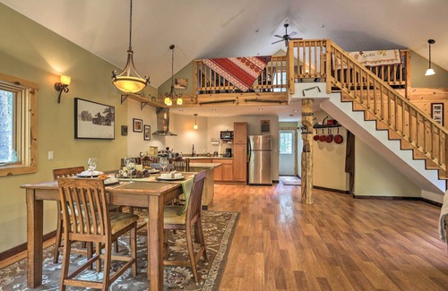Casper Cabin | Secluded Casper Mtn Cabin: Fire Pit, 12 Mi to Town