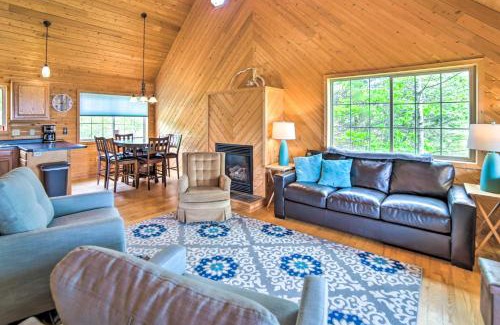 Manistique House | Secluded Lake Michigan Home Private Fire Pit