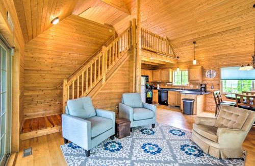 Manistique House | Secluded Lake Michigan Home Private Fire Pit