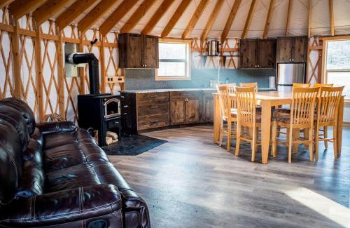 Boise County Other | Secluded Modern Yurt with Sauna Perfect for Small Groups in Boise, Idaho