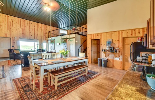 Brule House | Secluded Nebraska Getaway: 2 Mi to Lake McConaughy