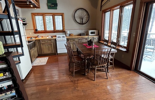 Westboro Ski Chalet | Secluded Northwoods Chalet on 80 Acres with Hiking and Water Views