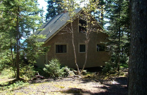 Brooksville Cabin | Secluded Oceanfront Cabin With Private Cove and Beach
