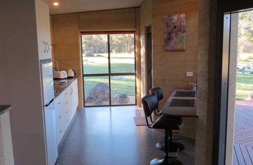 Cannon Creek Cabin | Secluded Off-Grid Rammed Earth Cabin