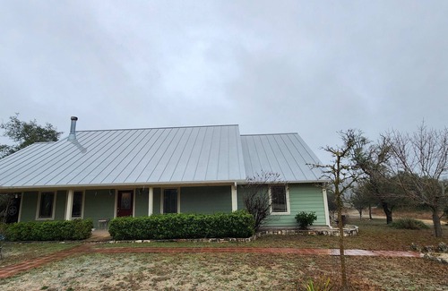 Comfort House | Secluded pet friendly hill country home on 7 acres.