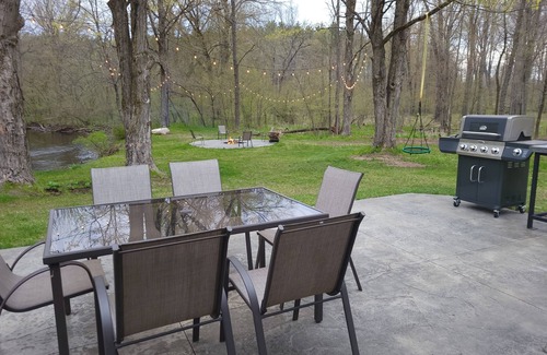 Barryton Cottage | Secluded Riverfront Cottage on the Chippewa with all the Modern Amenities
