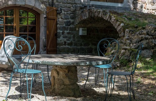 Saint-Pierre-sur-Doux Villa | Secluded Stone Villa Retreat