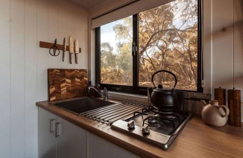 Metcalfe House | Secluded Tiny Home with Wild Yoga Retreat near Malmsbury, Macedon Ranges Victoria