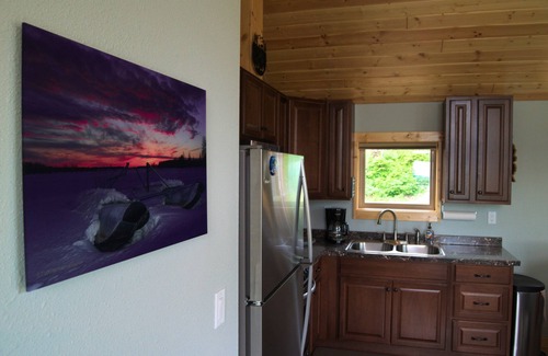 Juneau Apartment | Secluded Water View Studio Apartment