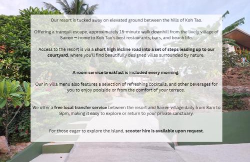 Koh Tao Villa | Secret Garden Eco Pool Villas