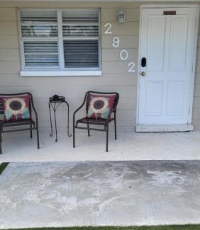 Bearss Plaza Apartment | Seeing Busch Gardens from two apartments