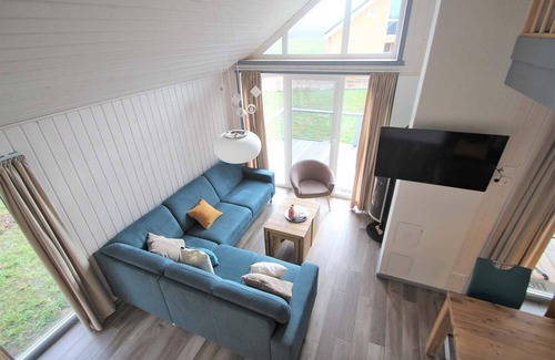 Mirow House | Seeschwalbe Classic 314 - Großzügiges Ferienhaus mit Eigener Sauna und Whirlpool