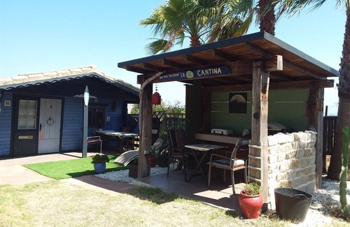 Tarifa Ski Chalet | Self-catering, ocean views, walk to beaches. BBQs, secure parking, set in nature