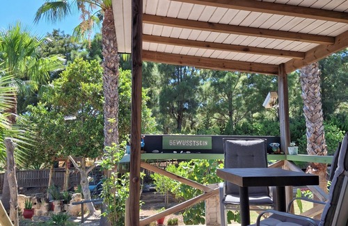 Tarifa Ski Chalet | Self-catering, ocean views, walk to beaches. BBQs, secure parking, set in nature