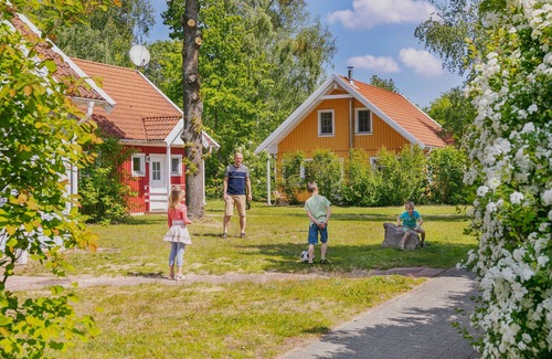 Muritz Apartment | Semi-detached house Storch, 6 persons, 80 sqm, GS, fireplace (1) - Holiday village