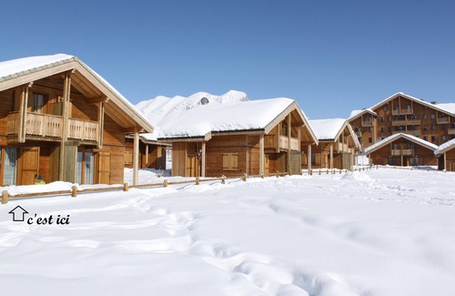Saint-Etienne-en-Devoluy Ski Chalet | SEMI-INDIVIDUAL CHALET 5/7 SLEEPING WITH POOL AND SAUNA