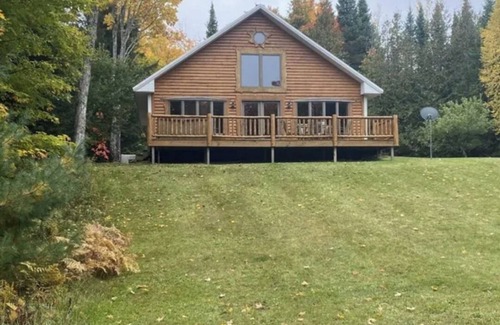 Germfask Cabin | Seney Cabin with hot tub