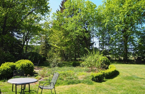Wichtenbeck Apartment | Separate bright cornflower vacation apartment on a former farm