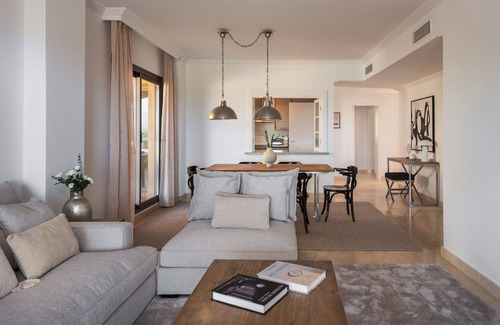 New Golden Mile Apartment | Serene 3-Bedroom with Sea and Sunset Views