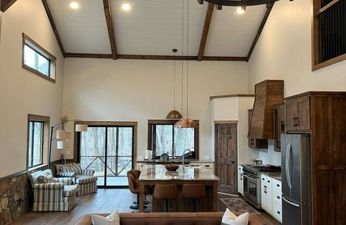 Deerwood House | Serene and spacious home in the woods, w/hot tub. Minutes from bike trails.