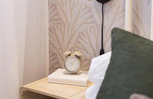 Little Italy Apartment | Serene and Styled Little Italy Studio full bath by Den Stays