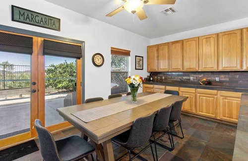 Hartman Vistas House | Serene desert escape with stunning mountain views, and private heated pool/spa.